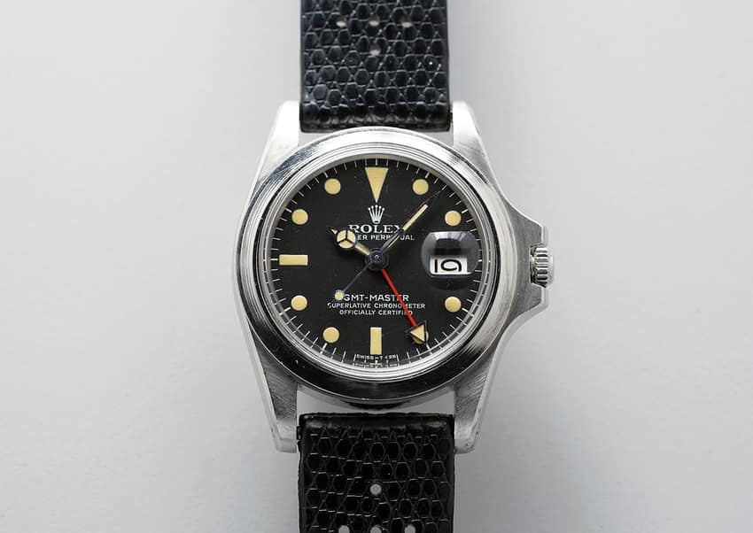 Brando’s GMT-Master Reference 1675. Image courtesy of Phillips