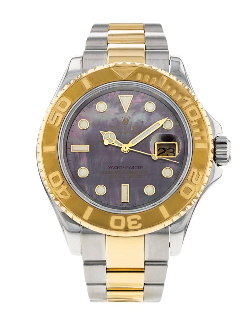 Rolex Yacht-Master 16623, Mother-of-Pearl dial, 40mm Steel & Yellow Gold