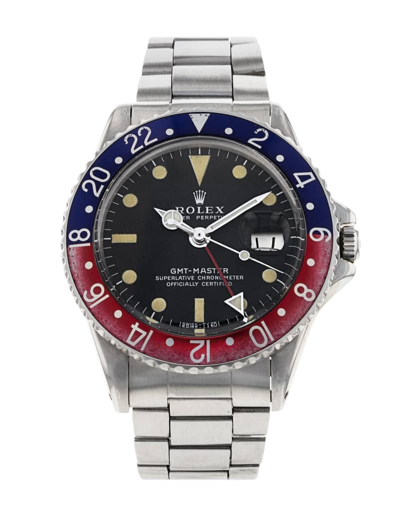 Rolex GMT-Master II 1675, Black dial, 40mm Oystersteel