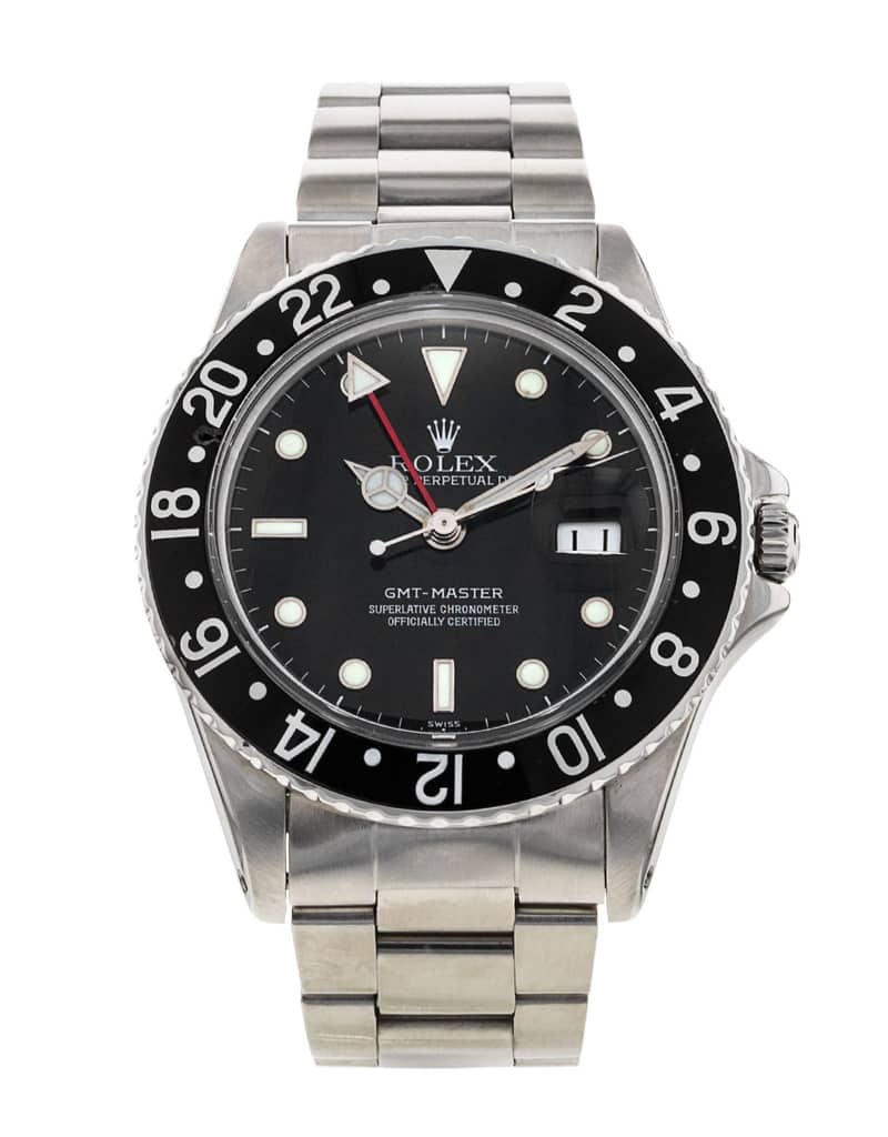 Rolex GMT-Master II 16750, Black dial, 40mm Oystersteel