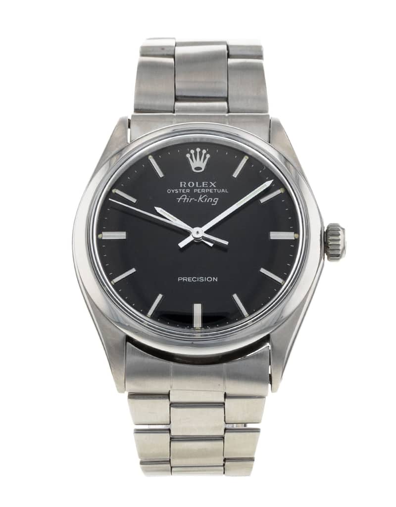 Rolex Air-King 5500, Black dial, 34mm Oystersteel
