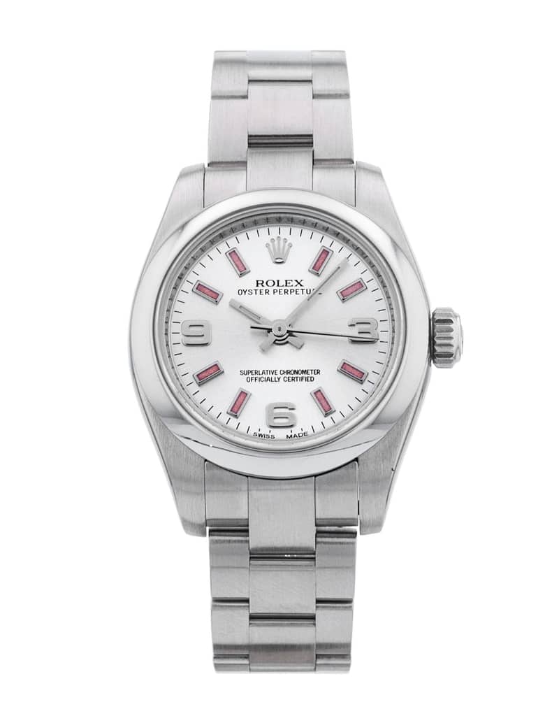 Rolex Oyster Perpetual 26 176200, White dial, 26mm Oystersteel