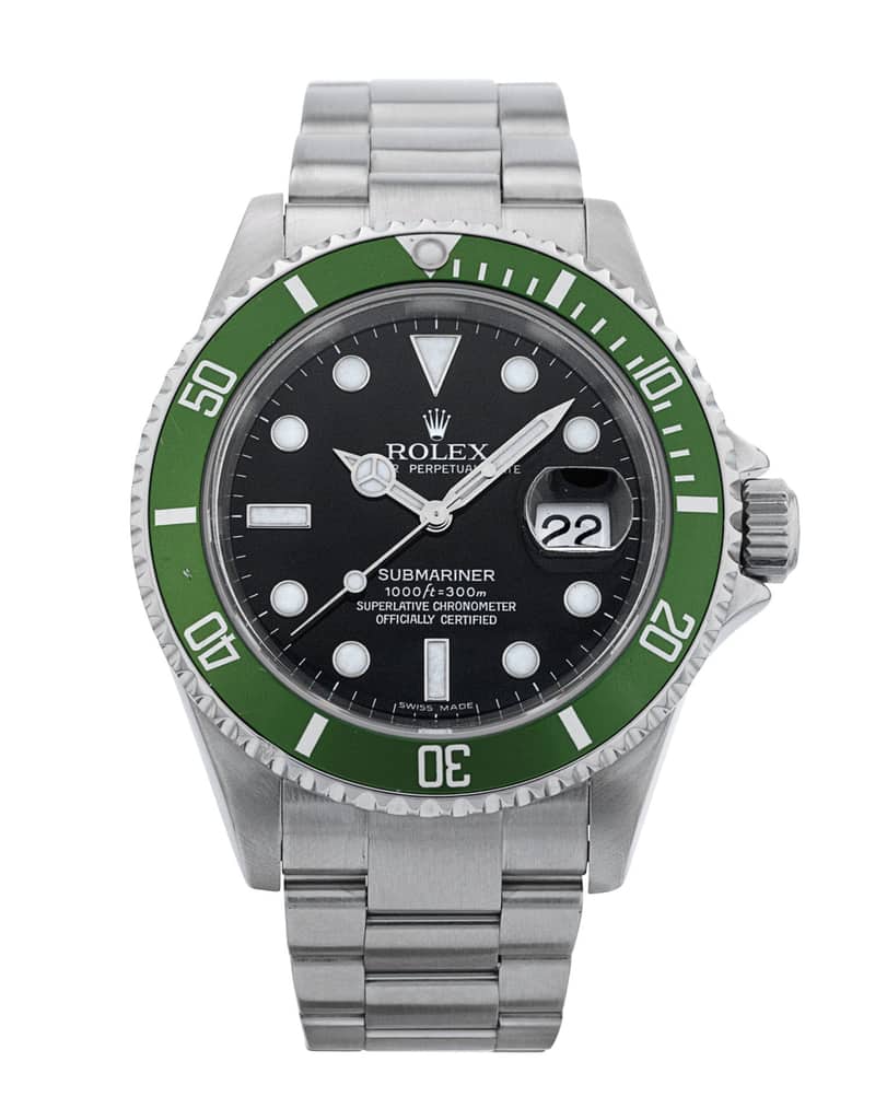 Pre-Owned Rolex “Kermit” Submariner (16610LV)