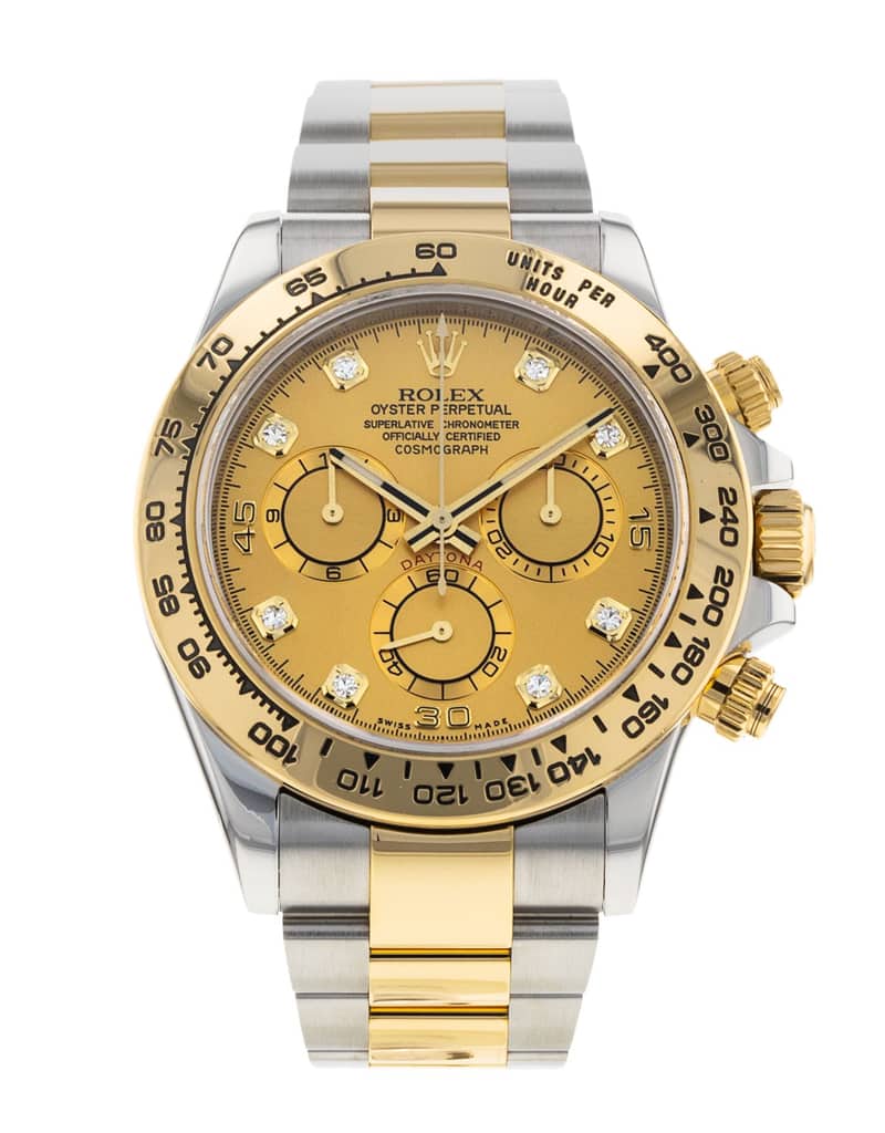 Rolex Cosmograph Daytona 116503, Champagne dial, 40mm Steel & Yellow Gold