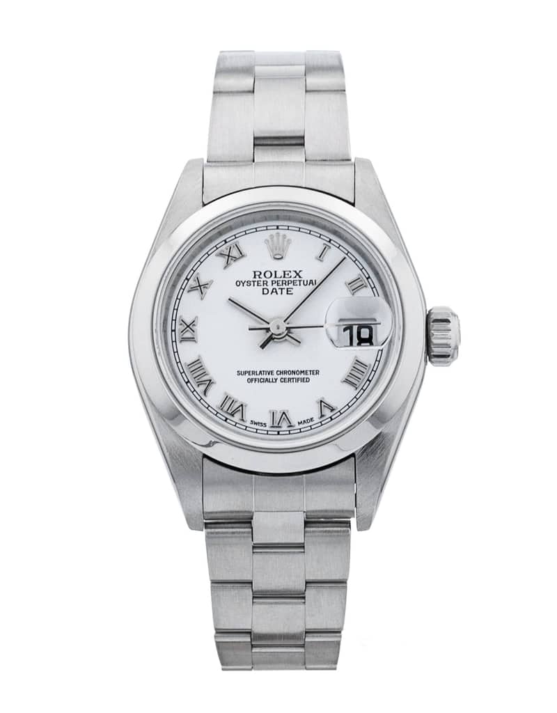Rolex Lady-Datejust 79160, White dial, 26mm Oystersteel