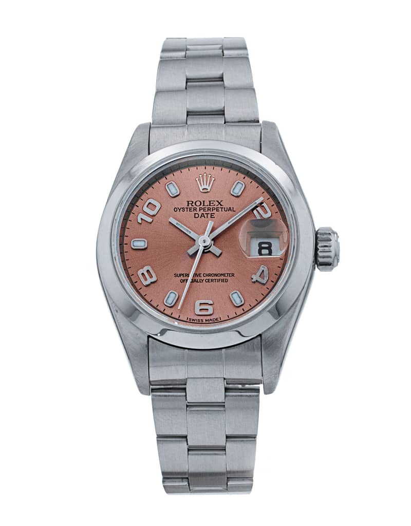 Rolex Lady-Datejust 79160, Pink dial, 26mm Oystersteel