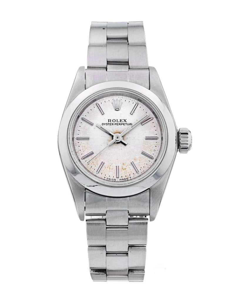 Rolex Oyster Perpetual 24 67180, White dial, 24mm Oystersteel