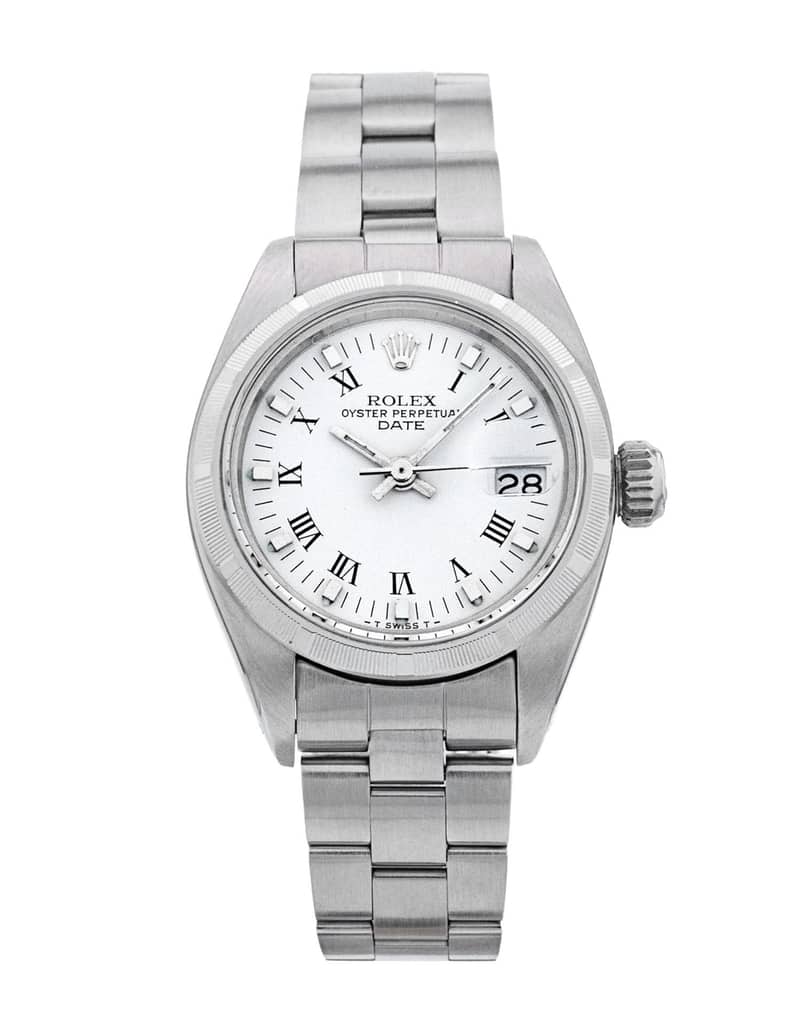Rolex Lady-Datejust 69160, White dial, 26mm Oystersteel