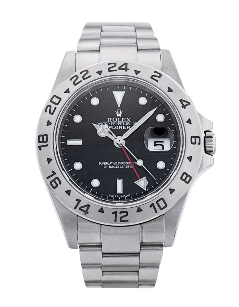Rolex Explorer II 16570, Black dial, 40mm Oystersteel