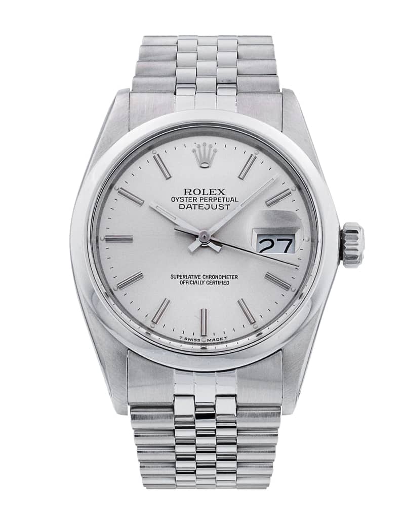 Rolex Datejust 16000, White dial, 41mm Oystersteel