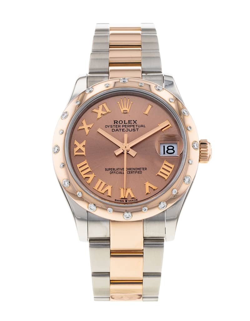 Rolex Lady-Datejust 278341 RBR, Pink dial, 31mm Steel & Everose Gold
