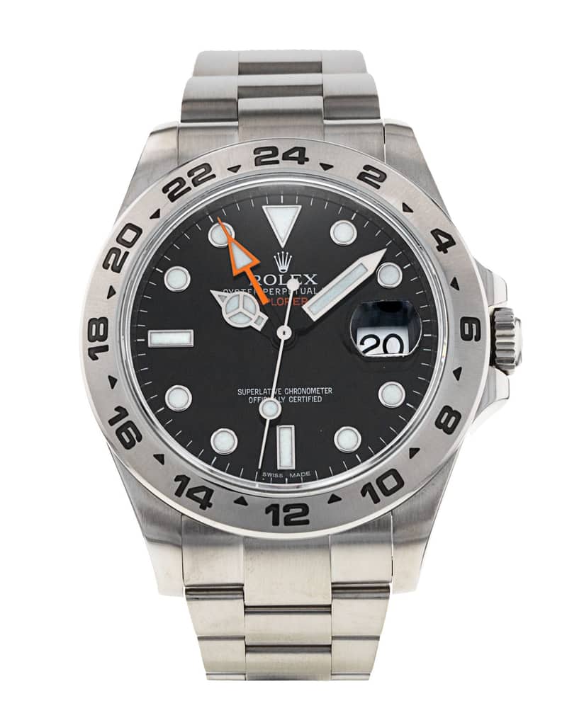 Rolex Explorer II 216570, Black dial, 42mm Oystersteel
