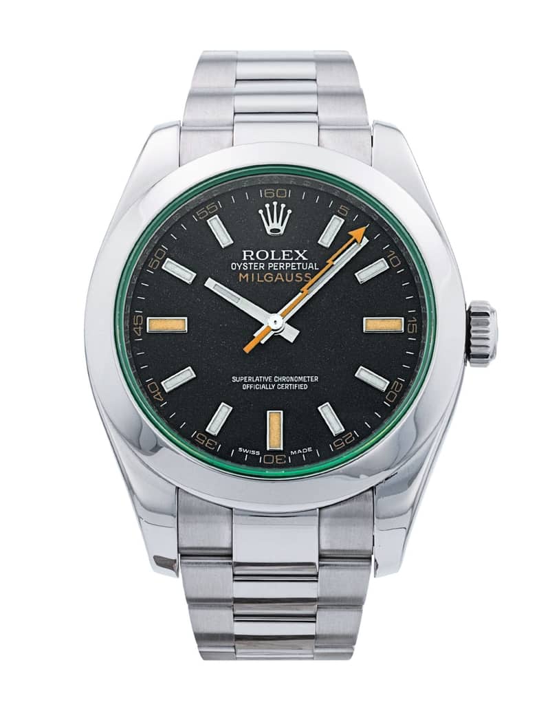 Rolex Milgauss 116400 GV, Black dial, 40mm Oystersteel