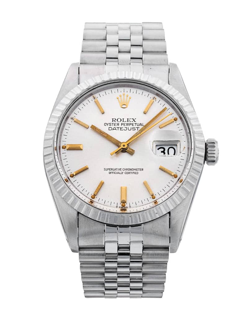 Rolex Datejust 16030, Silver dial, 36mm Oystersteel