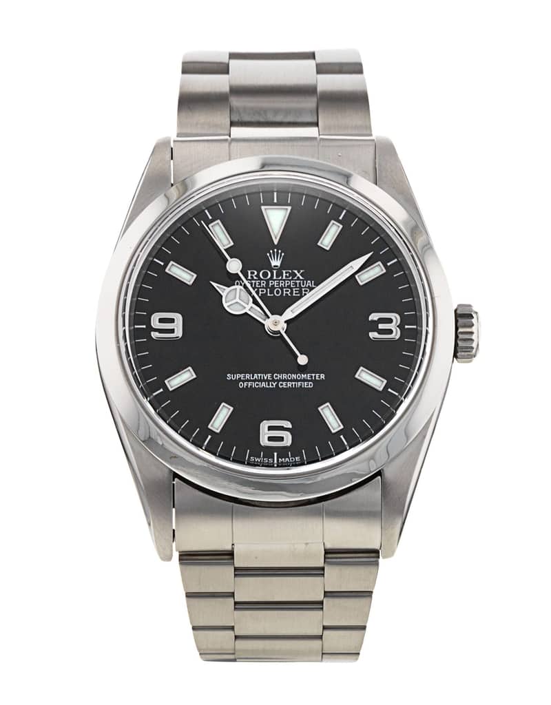 Rolex Explorer 14270, Black dial, 36mm Oystersteel
