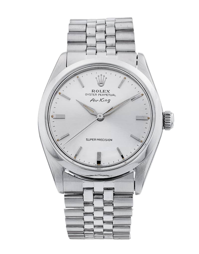 Rolex Air-King 5500, Silver dial, 34mm Oystersteel
