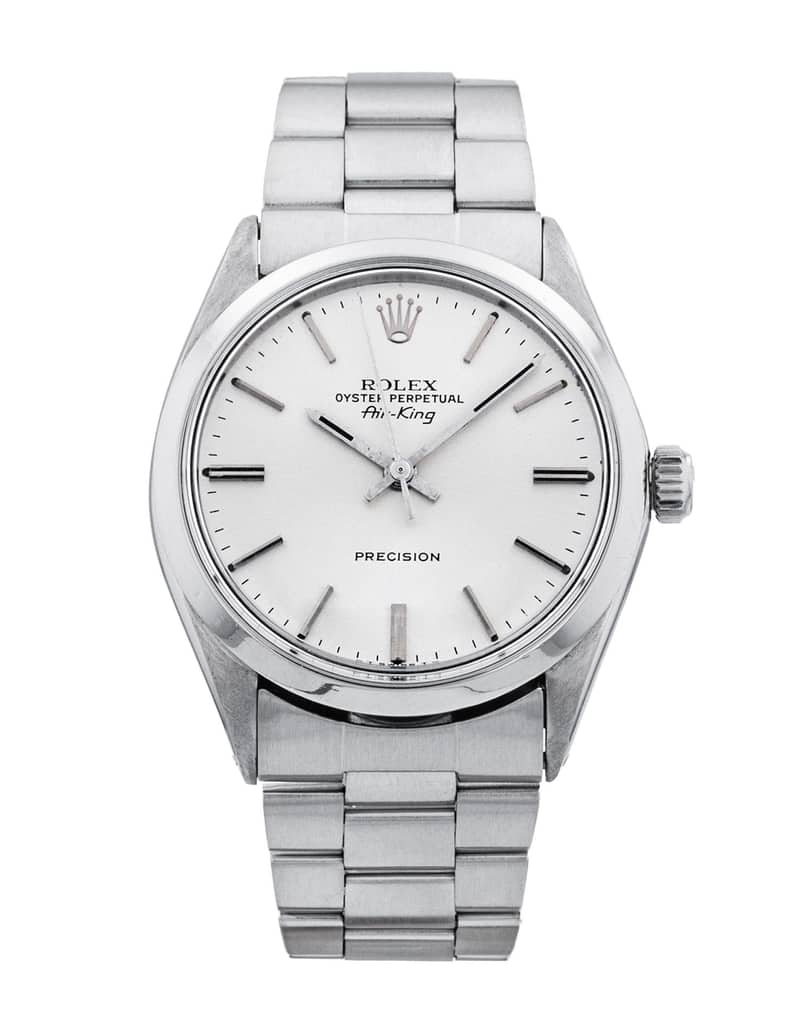 Rolex Air-King 5500, Silver dial, 34mm Oystersteel