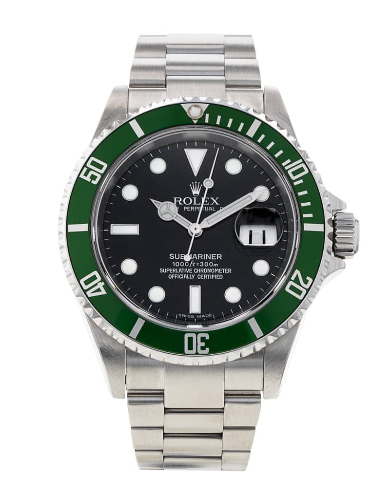 Rolex Submariner 16610 LV, Black dial, 40mm Oystersteel