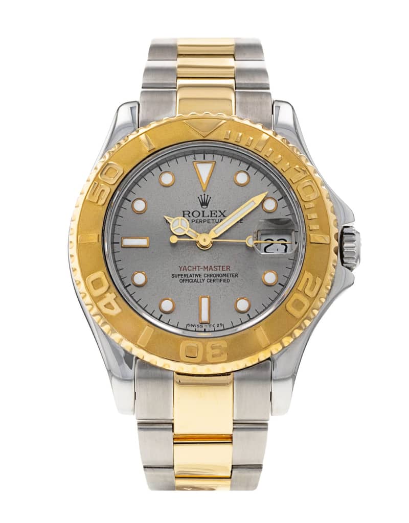 Rolex Yacht-Master 68623, Silver dial, 42mm Steel & Yellow Gold