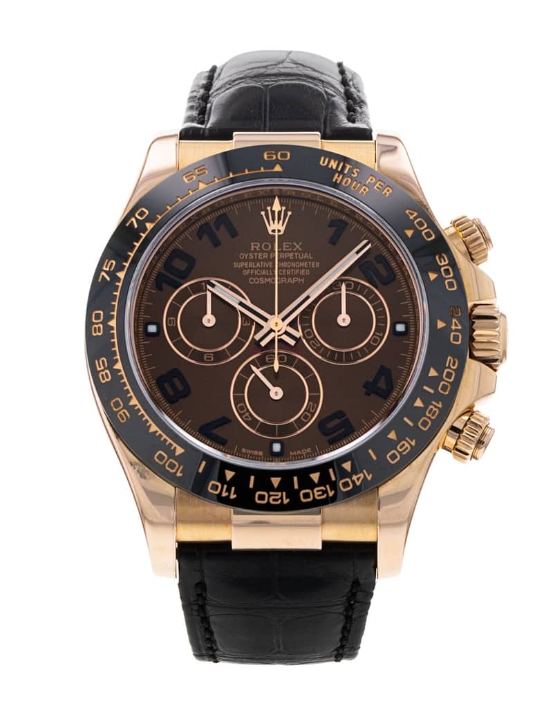 Rolex Cosmograph Daytona 116515 LN, Brown dial, 40mm Everose Gold
