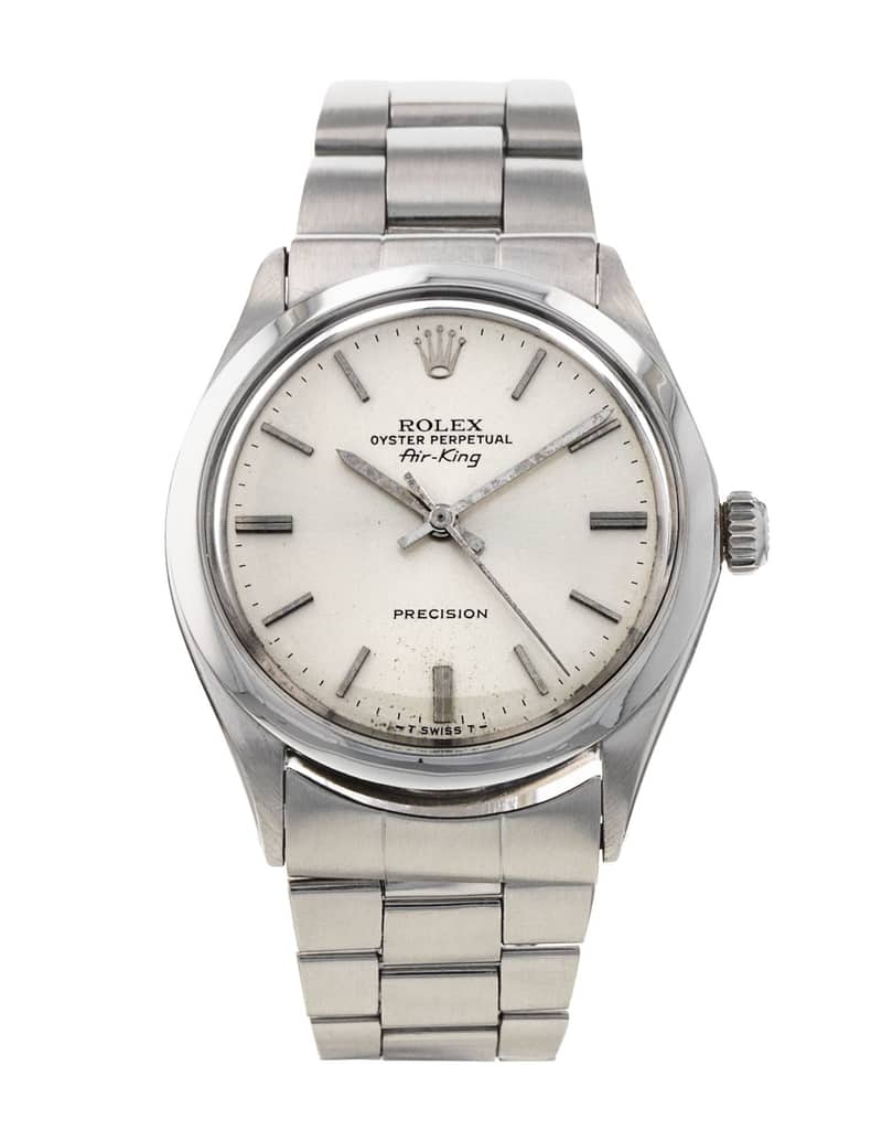 Rolex Air-King 5500, Silver dial, 34mm Oystersteel