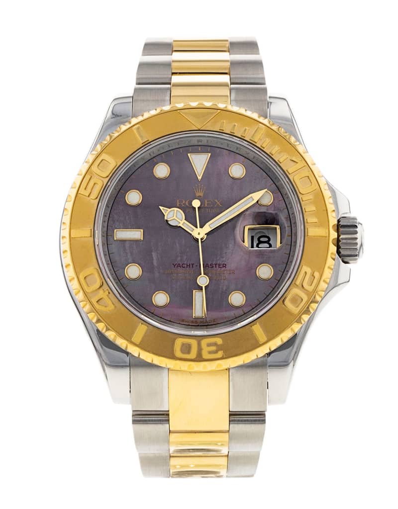 Rolex Yacht-Master 16623, Mother-of-Pearl dial, 40mm Steel & Yellow Gold