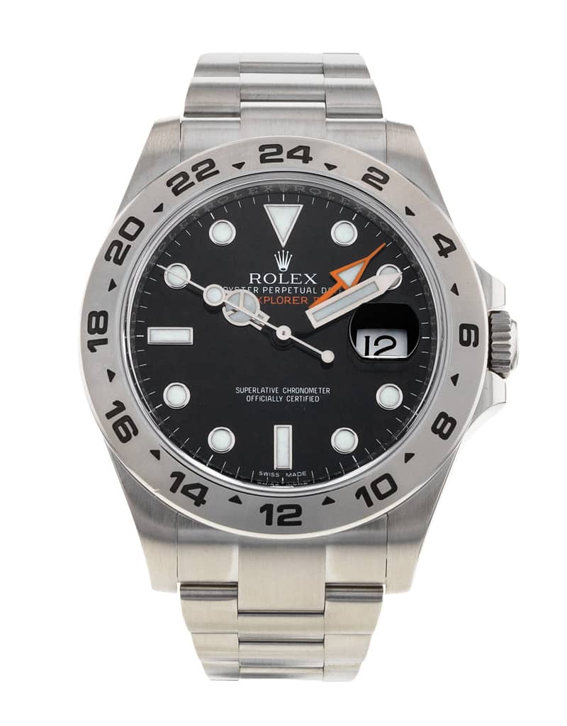 Rolex Explorer II 216570, Black dial, 42mm Oystersteel