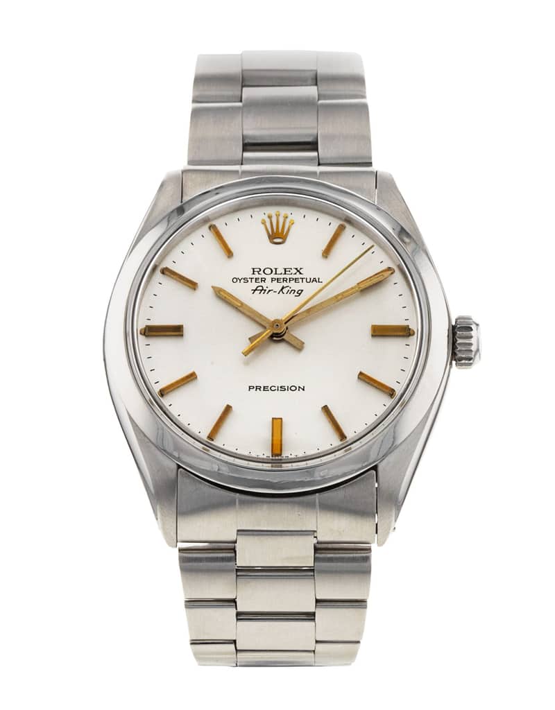 Rolex Air-King 5500, Silver dial, 34mm Oystersteel