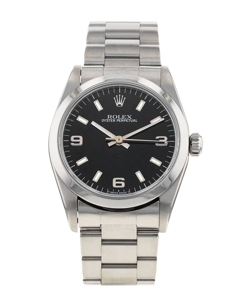 Rolex Oyster Perpetual 31 67480, Black dial, 31mm Oystersteel