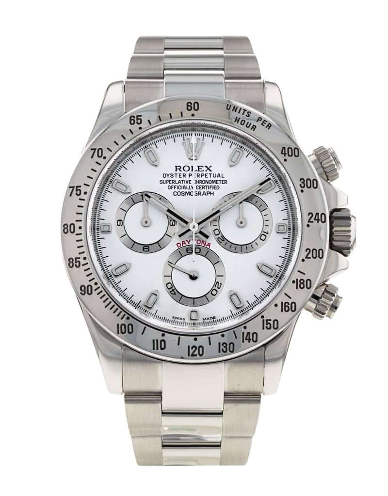 Rolex Cosmograph Daytona 116520 - APH Dial, White dial, 40mm Oystersteel