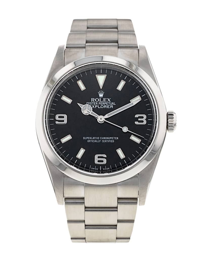Rolex Explorer 114270, Black dial, 36mm Oystersteel