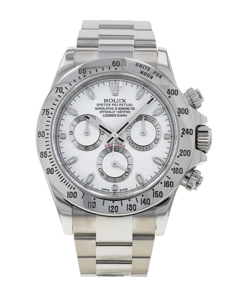 Rolex Cosmograph Daytona 116520 - APH Dial, White dial, 40mm Oystersteel