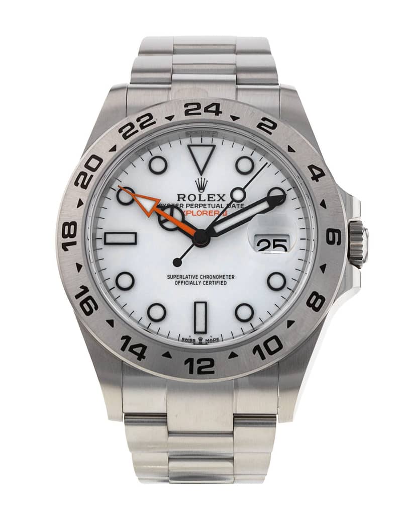 Rolex Explorer II 226570, White dial, 42mm Oystersteel