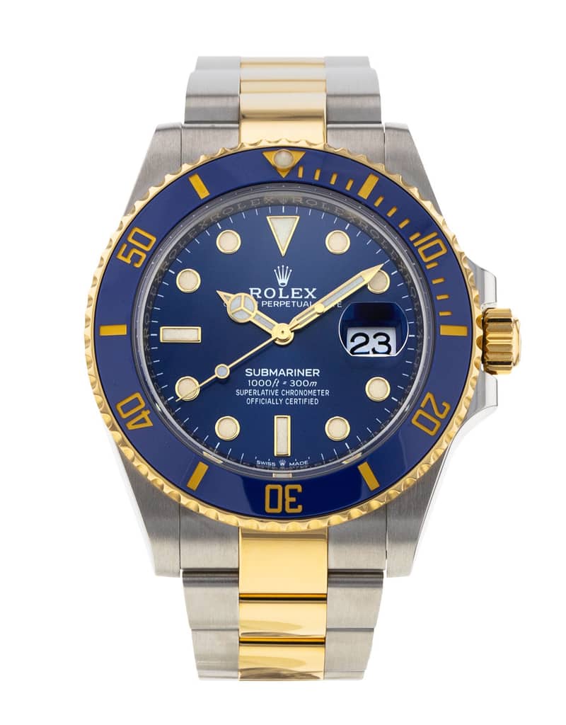 Rolex Submariner 126613 LB, Blue dial, 41mm Steel & Yellow Gold