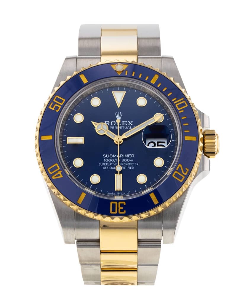 Rolex Submariner 126613 LB, Blue dial, 41mm Steel & Yellow Gold