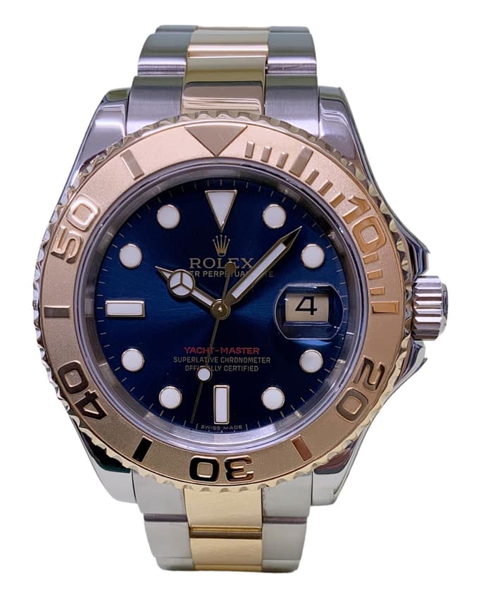 Rolex Yacht-Master 16623, Blue dial, 40mm Steel & Yellow Gold
