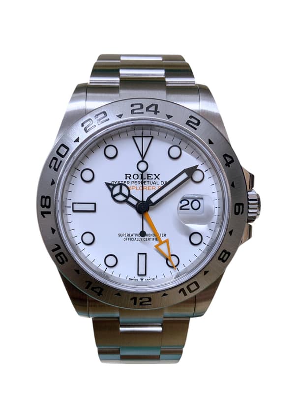 Rolex Explorer II 226570, Ice Blue dial, 42mm Oystersteel