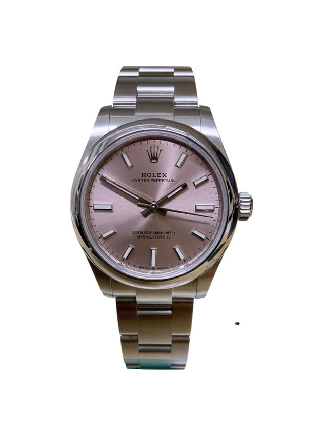 Rolex Oyster Perpetual 31 277200, Pink dial, 31mm Oystersteel