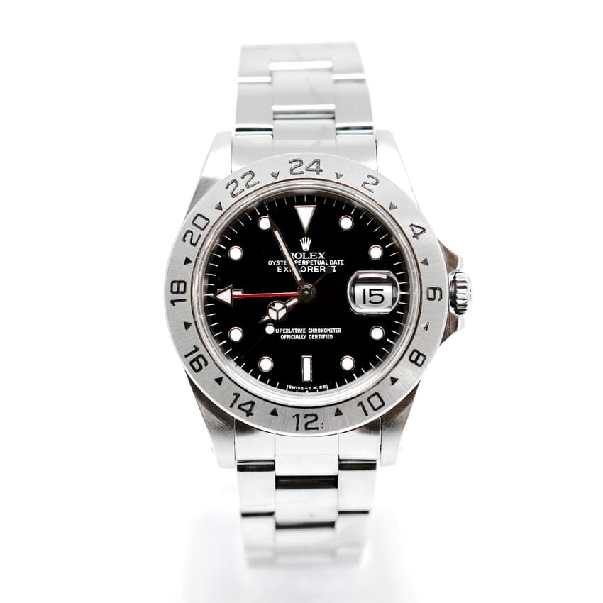Rolex Explorer II 16570, Black dial, 40mm Oystersteel
