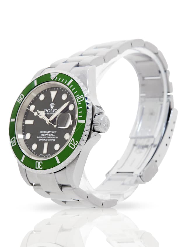 Rolex Submariner 16610 LV Flat Four — thumbnail 2