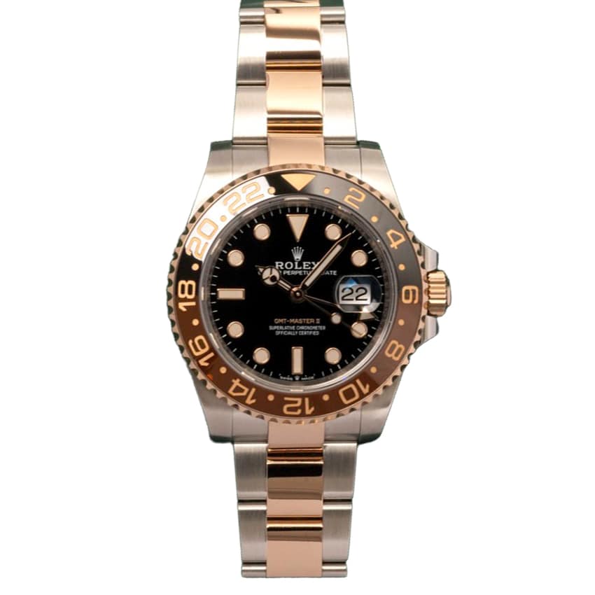 Rolex GMT-Master II 126711 CHNR, Black dial, 40mm Steel & Everose Gold