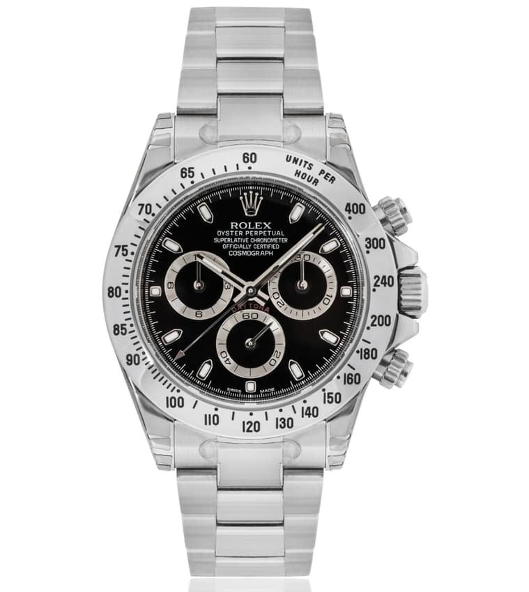Rolex Cosmograph Daytona 116520, Black dial, 40mm Oystersteel
