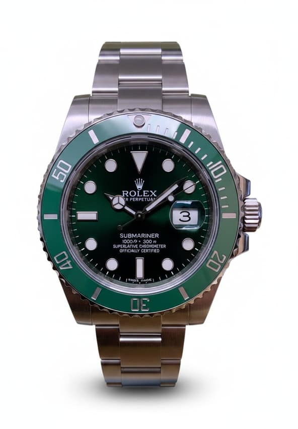 Rolex Submariner 116610 LV, Green dial, 40mm Oystersteel