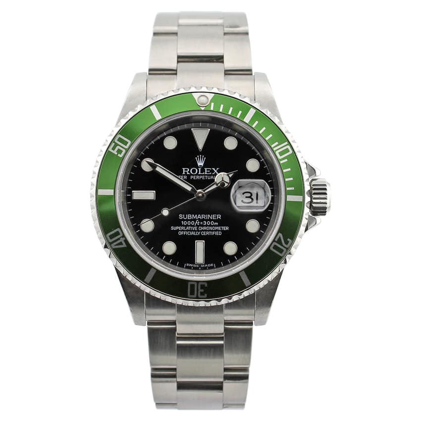 Rolex Submariner 16610 LV, Black dial, 40mm Oystersteel