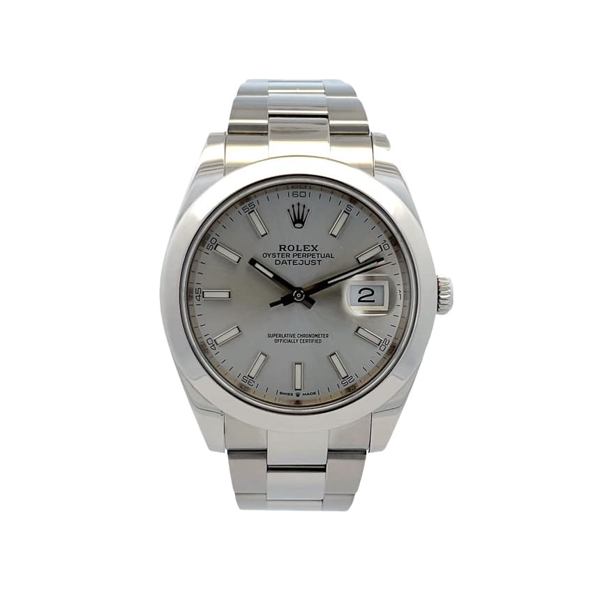Rolex Datejust 126300, Slate dial, 41mm Oystersteel