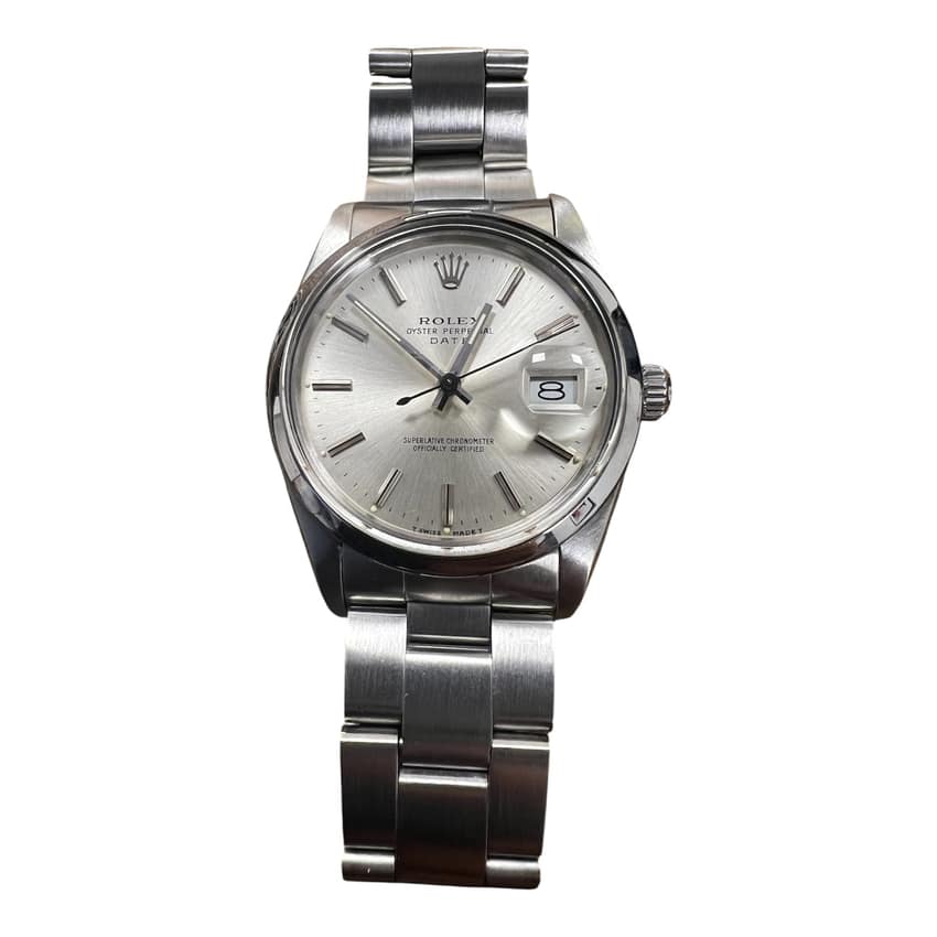 Rolex Oyster Perpetual Date 34 15000, Silver dial, 34mm Oystersteel