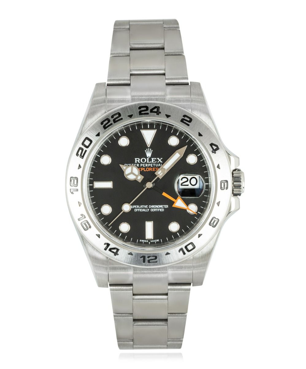 Rolex Explorer II 216570, Black dial, 42mm Oystersteel