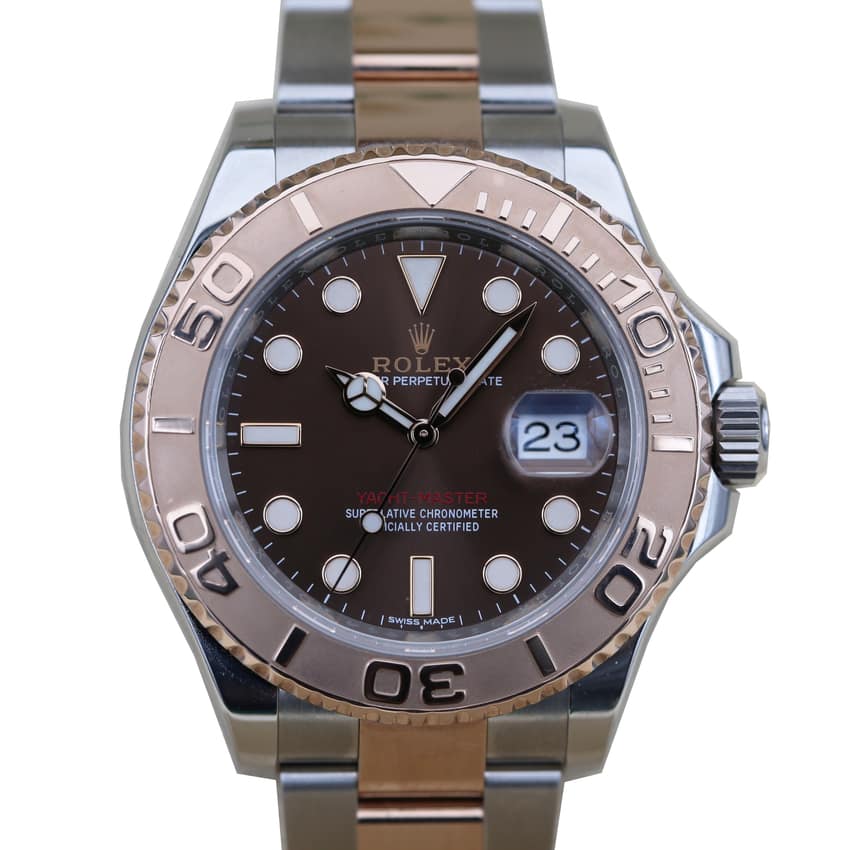 Rolex Yacht-Master 116621, Black dial, 40mm Steel & Everose Gold