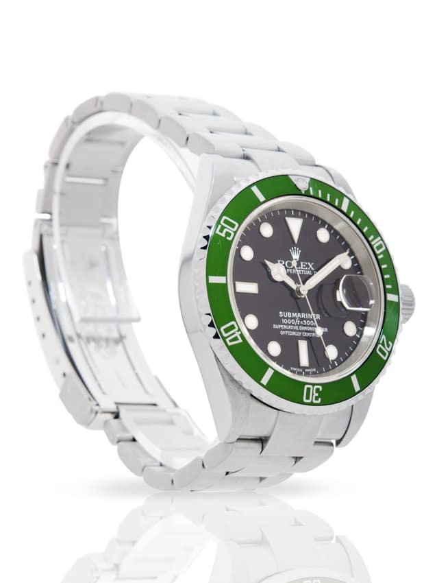 Rolex Submariner 16610 LV Flat Four — thumbnail 3