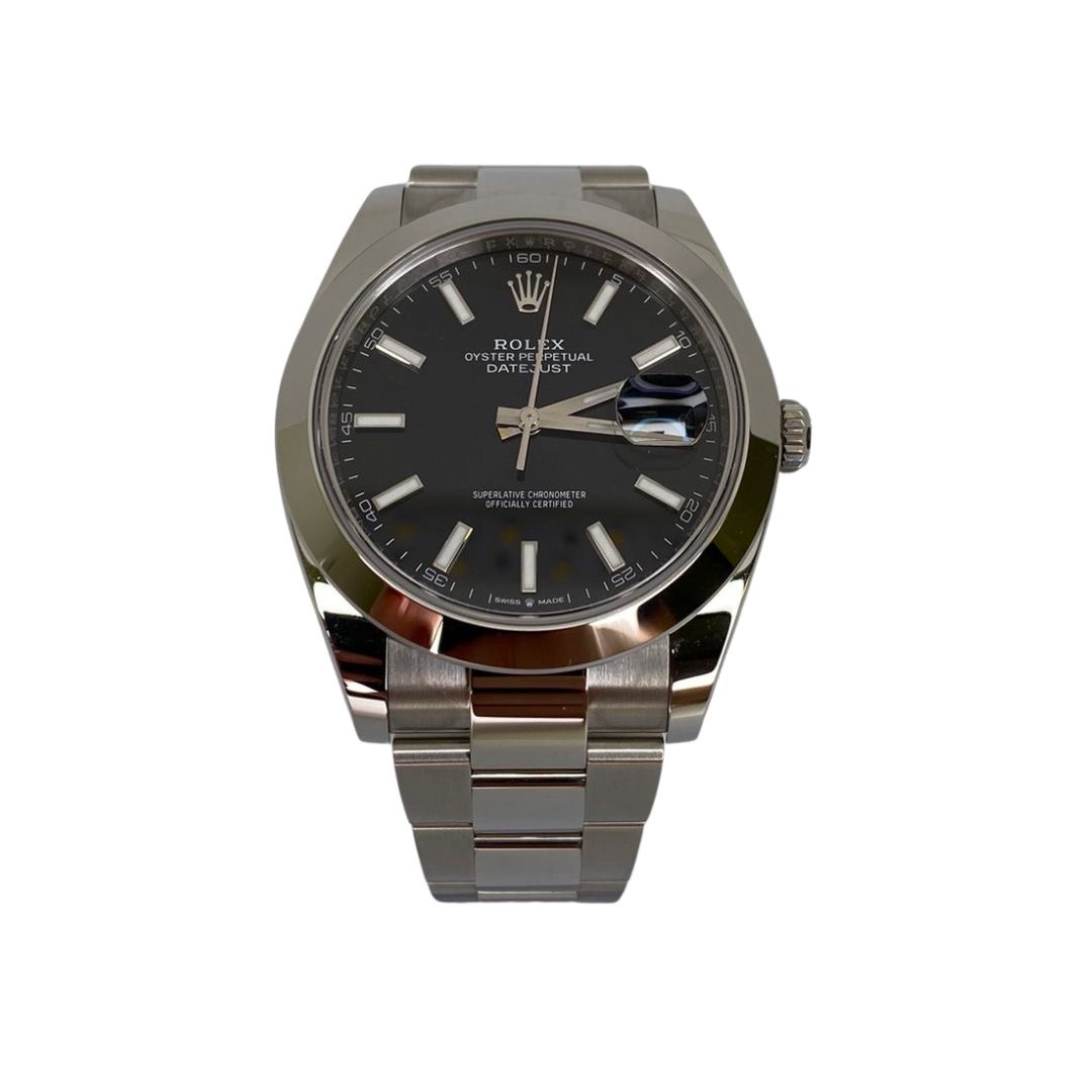 Rolex Datejust 126300, Black dial, 41mm Oystersteel